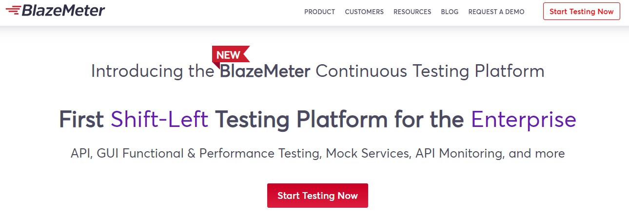 BlazeMeter Web Site
