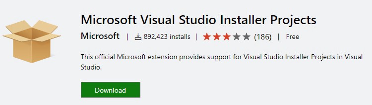 Microsoft Visual Studio Installer Projects